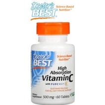 닥터스베스트 고흡수성 임산부 비타민C 500mg 아르코르브산 60정
