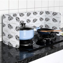 캠핑 불연 알루미늄 기름막이 바람막이 솔캠 글램핑 갬성 장박 캠린이 차박, 화이트