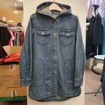 [이동수골프]데일리 골프웨어~유행없이 입는 데님자켓으로 가을 멋쟁이 되세요 여성 청후드자켓 f9ajp2030 f1