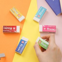 사쿠라 라딕 지우개 하드 타입 소프트 타입 30개, 옐로우 (소프트 라딕)