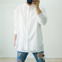 차이나 루즈핏 오버핏 린넨셔츠 빅사이즈남방 6컬러