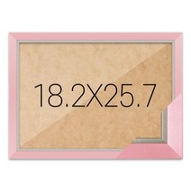 퍼즐액자 18.2x25.7 고급형 모던핑크, 단품