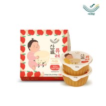 에코맘 산골이유식 산골퓨레(사과)2개입
