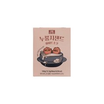 올가 간식 누룽지샌드 화이트초코 100g(12.5g 8) 탕비실 회사 어린이 성인 캠핑 차박 홈파티 영화 선물, 29개