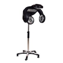 헤어 파마 가열기 열처리기 드라이기 펌 염색 미용실 바버샵, 화이트 부착형