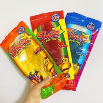 Mega PG Slaps Lollipops 슬랩스 롤리팝 3가지맛 망고 수박 캔디 접어먹는 접는 사탕 10입 3개