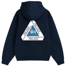 스트릿 PALACE 팔라스 백 프린팅 남녀공용 스웻 기모 후드티셔츠 1001-037