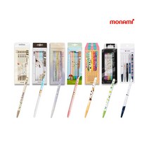 모나미 153볼펜 5본 세트 퍼피 트래블 플라워 야미 독도, 03_153 5본 플라워