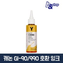 G1900 G1910 G2900 G2910 G2915 G2923 G3900 G3910 G3915 G3923 G3960 G4900 G4910 캐논 정품 호환 무한 리필 잉크테크 잉크, C0090 노란색 염료(DYE) 100ml