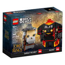 레고 40631 LEGO 브릭헤즈 회색의 간달프와 발록 반지의 제왕, 혼합색상