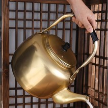 가볍고 실용적인 추억의 양은주전자 6L 찻주전자 모던주방 차례주전자 커피주전자 직화주전자 주방용품, 상세페이지참조