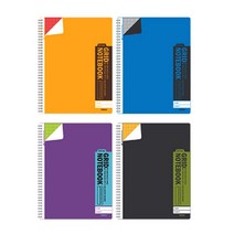 A4 모눈디자인연습장 그리드줄라인노트 A4방안스프링노트 대학생모눈공책 모눈종이노트 노트, 다온이상점 보라