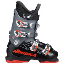 Nordica 키즈 스피드머신 J 4 부츠 색상: 블랙/무연탄/레드 (050734007T1)161126, Black/Anthracite/Red
