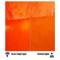 다채로운 직사각형 운모 모자이크 타일 15*20cm/5.9 * 7.8in 3mm/0.12in 두께 DIY 공예 타일 반투명 모자이크 제작 재료, Orange Red, 15cm 20cm, Orange Red