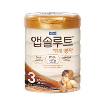 매일유업 앱솔루트명작3단계 800g 1캔스마일클럽, 앱솔루트명작3단계 /800g 1캔/스