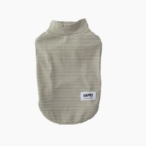 유앤펫 강아지옷 폭닥 나시 실내복 중형견 대형견옷, 베이지