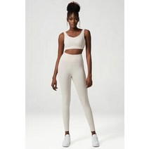 여자 요가 세트 패딩 스포츠 브래지어 메쉬 레깅스 2pcs 정장 휘트니스 의류 여성 Gymwear 운동 activewear C154 C156, [02] M, [01] cream white 2pcs set