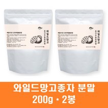 와일드망고 종자 추출물 분말 가루 렙틴 아디포넥틴 와일드망고씨앗 아프리칸망고 야생망고 말린 건조 효능, 2봉