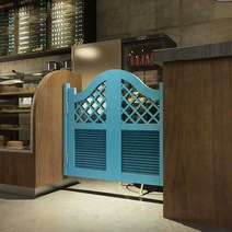 카우보이문 하프 빈티지 공간분리 여닫이 칸막이 매장, 스타일 8