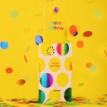 파퍼로니 신버전 컨페티 폭죽카드 8종 생일파티 웨딩 홈파티, 4. 감사(파랑)