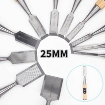 나무끌 조각칼 평도 히꼬리 자루 철마끌 25MM