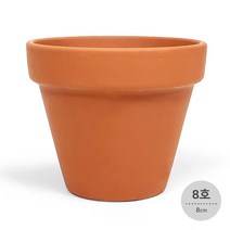 독일 토분 표준형 8호 테라코타 빈티지 화분 단품, 오리지널