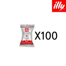 일리 아이퍼에스프레소 클라시코 클래식 로스트 에스프레소 캡슐 커피 플로우팩, 100개, 6.7g