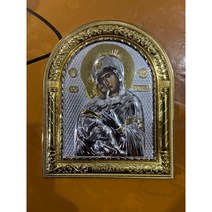 십자고상 원목형 천주교 인테리어 차량용 장식용 벽고상 탁상, 골드2