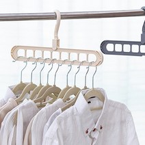 오렌스 멀티 드라잉 랙 1개 논슬립 옷걸이 10개, 오렌스 멀티 드라잉 랙 베이지 논슬립 옷걸이 블루