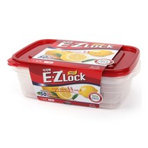 2.7리터 락앤락 이지락 2EA 간편용기 직사각 HLE6804, 본상품선택