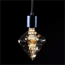 기타 d09 46841 에디슨 LED 램프 눈꽃 D125 1.8W, 단품