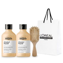 [극손상모발용] 로레알 앱솔루트 리페어 샴푸 300ML + 듀오 추석 세트 (+)