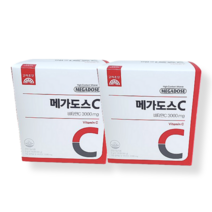 고려은단 메가도스C 고함량 비타민C, 100포 × 2박스