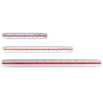 [우찌다]삼각스케일 10cm