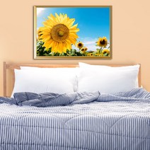 해바라기 그림 액자 사진 선물