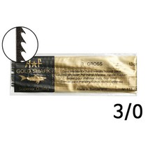 스위스 Gold Shark 톱날 No.30 1타 144개입 세공톱날, 단품