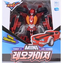 4살 남자아이 미니 빨간 자동차 변신로봇 6세 남자아이선물 7살 친구아기선물 6살 또봇V 7세 입문 5살