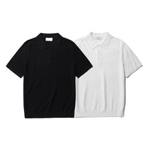 2001 중계 에디션 NEE2ET1902 쿨 터치 베이직 반팔 카라 스웨터