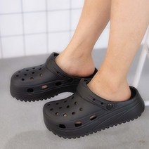 일월전빵 남녀공용 커플 EVA 하이플랫폼 통굽 키높이 아쿠아 슬리퍼 B-S055