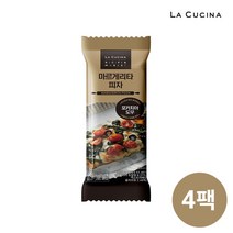 라쿠치나 포카치아 마르게리타 피자 4팩, 단품
