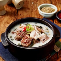 시래기 돼지 돈 사골 육수 순대국 다데기양념 들깨가루 포함 530g, 510g, 1개