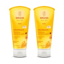 벨레다 카렌듈라 샴푸 앤드 바디워시 200ml 2개, 벨레다 카렌듈라 샴푸 앤드 바디