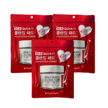 나이팅게일 데일리 더마 클렌징 패드 마일드 10매 x 3개, 10개입