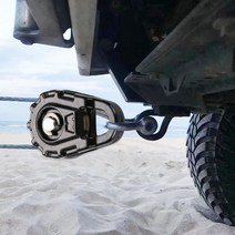 부품 스키로더 110 RC 크롤 러에 대 한 블랙 견인 로프 윈 치 Snatch 블록 축 SCX10 자동차 액세서리 등반 도르래 오프로드 191092
