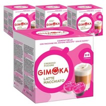 지모카 라떼 마끼아또 돌체구스토 호환 커피 캡슐 16캡슐 4팩 Gimoka Latte Macchiato Dolce Gusto coffee capsules