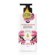 온더바디 너리싱 바디로션 체리블라썸, 400ml, 1개