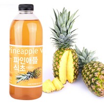 정우당 파인애플식초 1L (000904), 5개, 1000ml