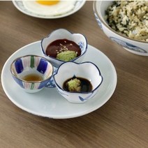 오너클랜 도자기 찬기모음 일본식 식기 그릇 종지 일식 식당_WAC2E7C, 쿠팡 유키노_붉은꽃종지, 쿠팡 본상품선택