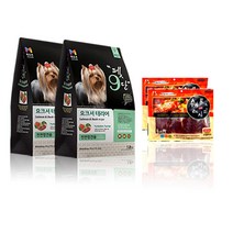 목우촌 펫9단[dOOPET] 요크셔테리어 전용(1.8kg) + 세나개간식 랜덤 증정, 1.8kg, 1개