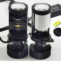 2pcs h4 led 프로젝터 미니 렌즈 자동 h4 led 헤드 라이트 전구 키트 변환 높은 빔 낮은 빔 120w 터보 팬 자동차 라이트 램프, 팬이 있는 y6d, 왼손잡이 운전, 6000k 화이트